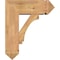 Ekena Millwork Imperial Arts and Crafts Smooth Bracket w/ Offset Brace, Western Red Cedar, 7 1/2"W x 20"D x 24"H BKT0806X20X24IMP03SWR - alternate 4